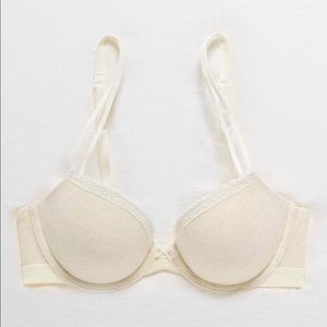 LAST CHANCE Aerie realhappy Demi lightly lined bra